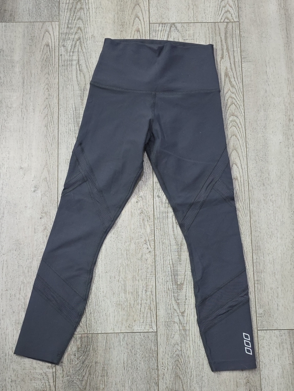 Lorna Jane Charcoal High-Waist Performance Leggings